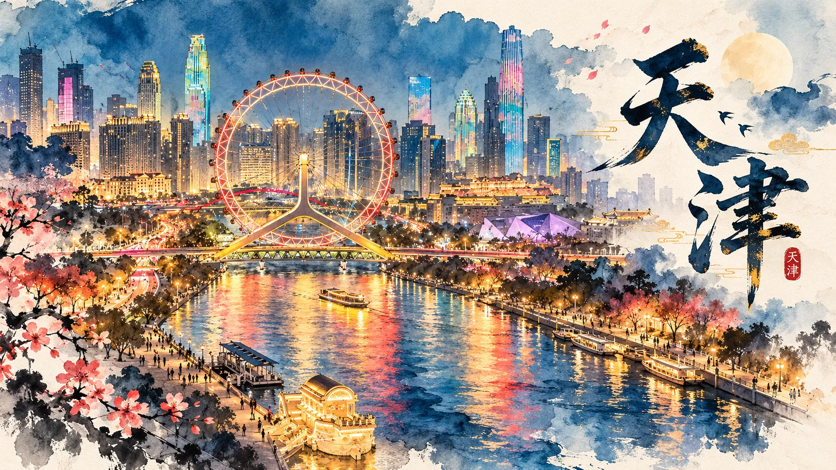 天津两日游攻略：秋日漫游海河与百年洋楼，吃住行一篇搞定