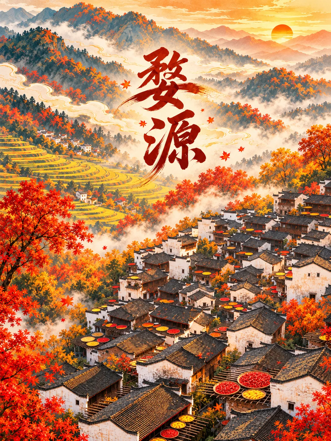 秋假婺源三日游攻略：走进徽派古村，邂逅江南秋色